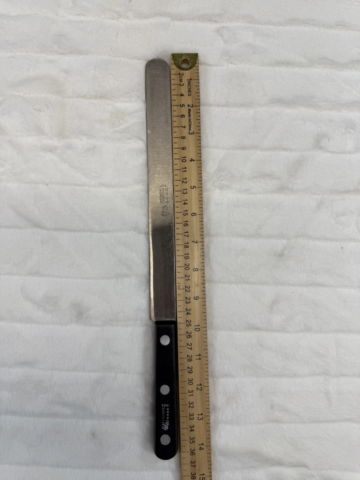 Cuchillo espátula elefante Sabatier vintage Francia acero inoxidable ROWOCO 5 estrellas Foto 4 de 4