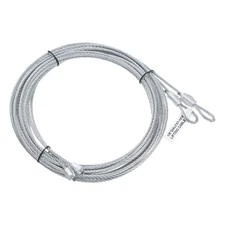 2sets 10.6ft 3 Meters Garage Door Cable 3mm Diameter Torsion Spring Wire Cable