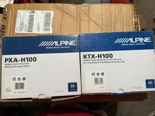 Alpine PXA-H100 Imprint Audio Processor & Sound Manager Kit Combo Open Boxes