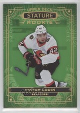 2022 Upper Deck Stature Rookies Photo Variant Green 15/66 Viktor Lodin #193 03uh