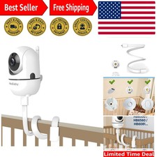 Portable Baby Monitor Mount with 360 Viewing - Perfect for Cribs and Travel