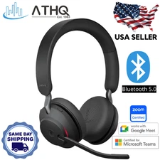 Jabra Evolve2 65 Wireless Headset Stereo Bluetooth MS Teams Black 26599-999-999