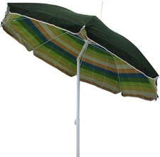 Ombrellone da Spiaggia Antivento 2 mt Metallo/Poliestere Assortiti VivaGarden