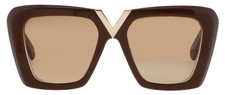 VALENTINO V-GOLD-II-VLS-161B-53 Sunglasses Sun Glasses 161B FONDANT Authentic Ne