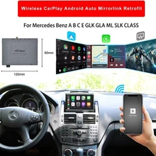 Wireless Carplay Android Auto Interface For Benz NTG 4.0 A/B/C/E GLA GLK SLK USA