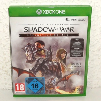 XBox One + Series X|S Spiel Mittelerde Schatten des Krieges - Definitive Edition