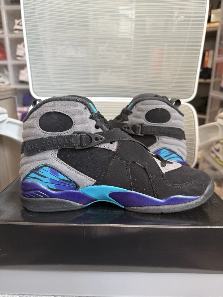 Nike Air Jordan 8 Retro 'Aqua' 2025 Talla 9 Estilo 305381-006 Foto 3 de 4