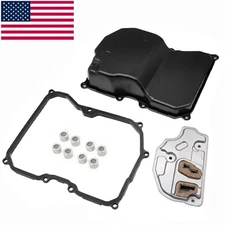 Transmission Oil Pan W/Filter Gasket For VW Golf Jetta Beetle Passat 09G321361A