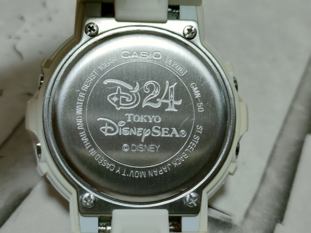 レアモデル！Disney SEA G-SHOCK mini GMN-50 G-Shock Gmn-50 Digital-Analog Quartz Women Rare Model