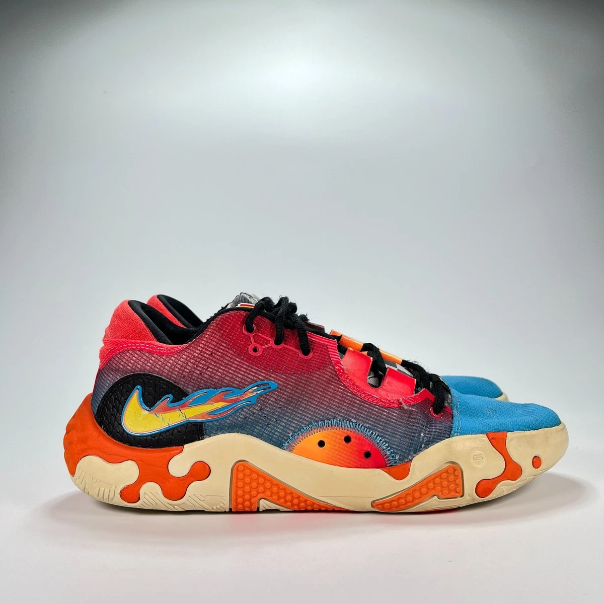 Nike PG 6 x Hot Wheels Blue/Orange/Red 2022 for Sale