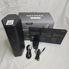 Netgear Nighthawk RS200 BE6500 6.5Gbps Dual Band WiFi 7 Router 2.5G New Open Box