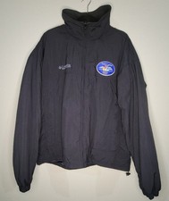 Columbia CORE Men s XL Tall Salt Lake 2002 NBC Olympics Jacket Black Fleece Line