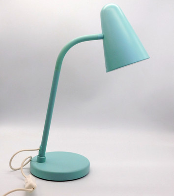 Ikea Fubbla Gooseneck Aqua Blue Desk Lamp 81614 Student Dorm Office Reading Lamp