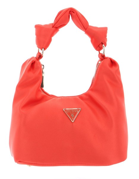 Guess Velina Hobo Handtasche Tasche Orange Orange Neu-image