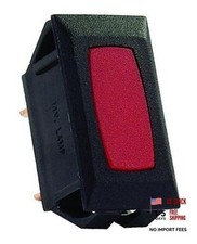 JR Products 12725 Switch Indicator Light - Red/Black