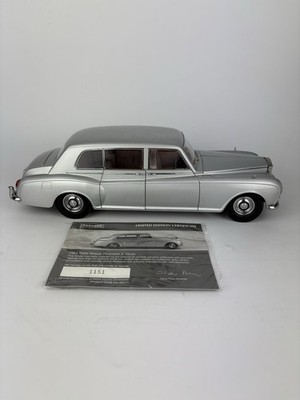 Paragon Rolls Royce Phantom V 1964 MPW 1/18 L/E silber Diecast Modellauto OVP