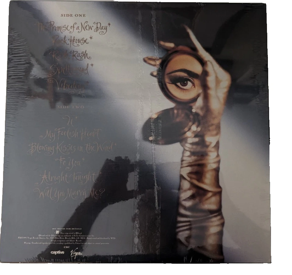 Paula Abdul Vinyl lp album Spellbound Forever Your Girl SEALED 1991 Record Mint Foto 3 de 4