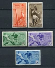 KINGDOM OF ITALY 1934 FOOTBALL WORLD CUP P.O. COMPLETE SERIES MNH** CAT. S72