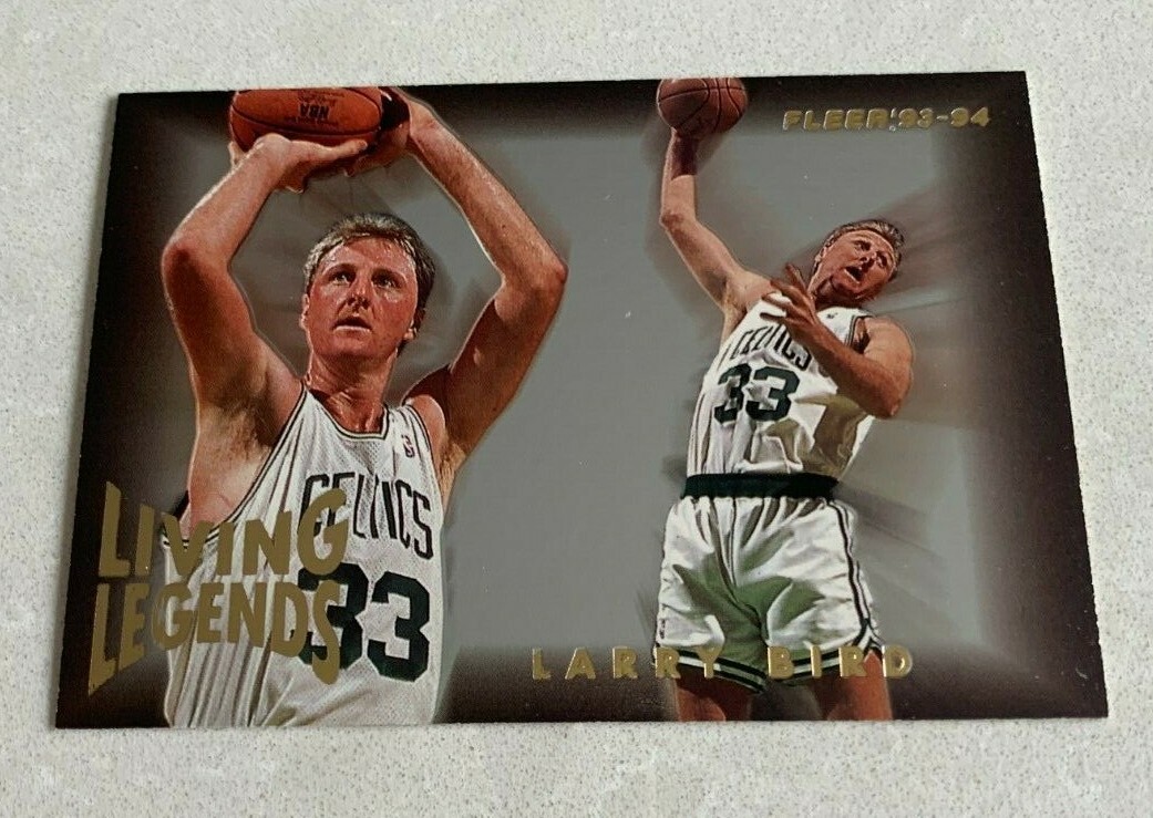 NBA LARRY BIRD Boston Celtics 1993-94 Fleer Living Legends Insert