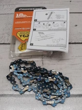 Powercare Semi Chisel Chainsaw Chain Replacement Accessory 18 in. Y62 [1 Chain]