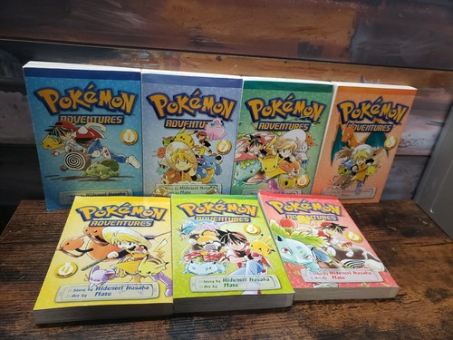 Pokemon Adventures manga Viz Media Volumes 1 to 7 Set - Picture 2 of 5