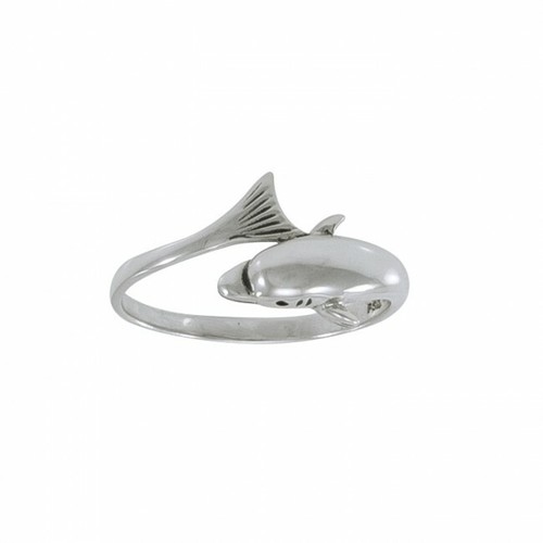 Bague Dauphin Argenté