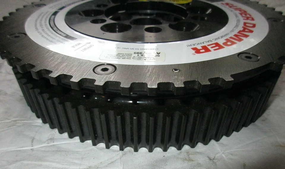 Camión Dodge Ram súper amortiguador ATI CUSTOM SFI 7,6" 6,7 Cummins diésel Mopar 08 y más Foto 3 de 4