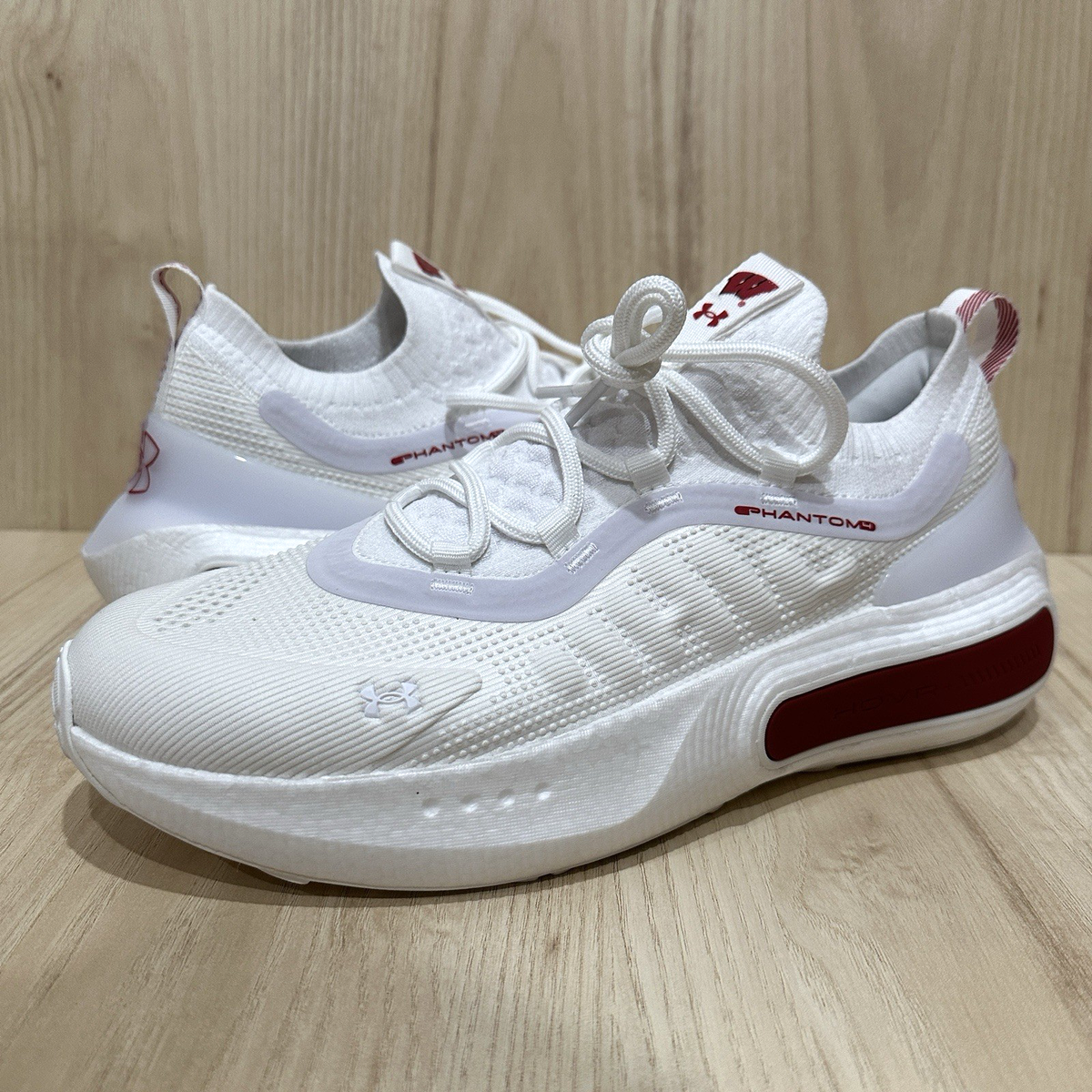 Under Armour HOVR Phantom 4 University of Wisconsin Badgers Men's