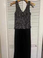 SONDRO Inverrary Boca Women’s Size Medium Romper Jumpsuit Beaded Vintage