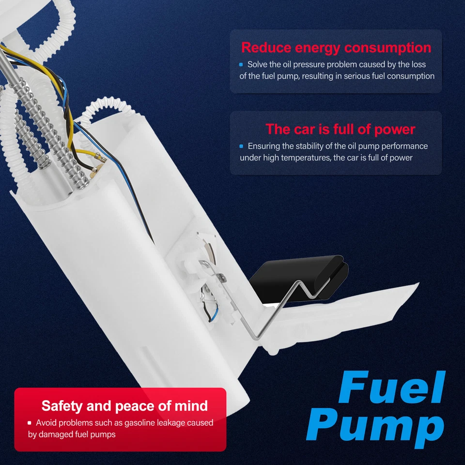 Conjunto de bomba de combustible para Chevrolet Pontiac Oldsmobile 2000-2005 E3507M Foto 2 de 4