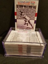1991 Impel U.S. Olympic Hall of Fame complete 90 card set Owens Spitz Jenner