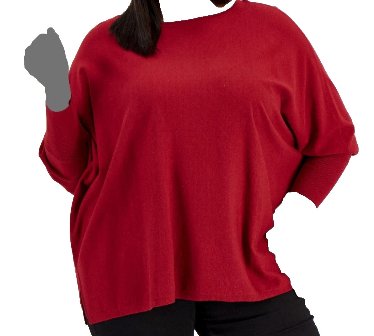 Alfani Viscose Suéteres femininos com decote em V