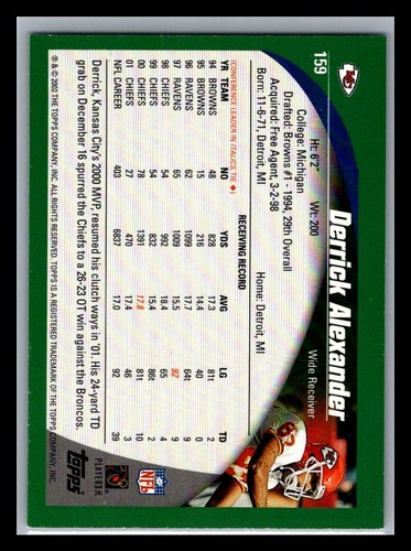 2002 Topps Football # 1 - 200 - Pick Your Card! - Picture 318 of 400