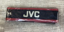 Genuine 1980s JVC Wide Camera Neck Shoulder Strap 43" Black  Red New Sealed Vtg