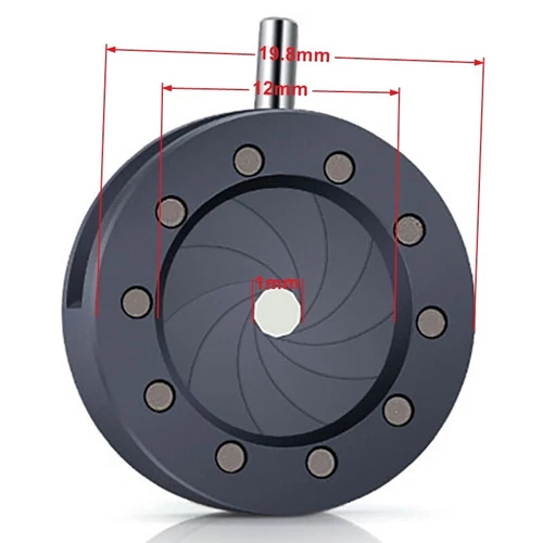 1-12mm Adjustable Mechanical Iris Aperture Microscope Camera Module M4 thread - Picture 7 of 26