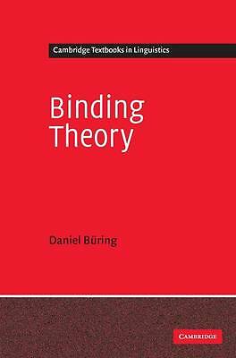Binding Theory Büring Hardback Cambridge University Press 9780521812801