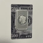 2023 Pamp Sussie Morgan $500 Bill 50 Grams .999 Fine Silver Proof Bar Ingot 999