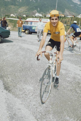 French road racing cyclist Regis Ovion pictured 1971 OLD PHOTO