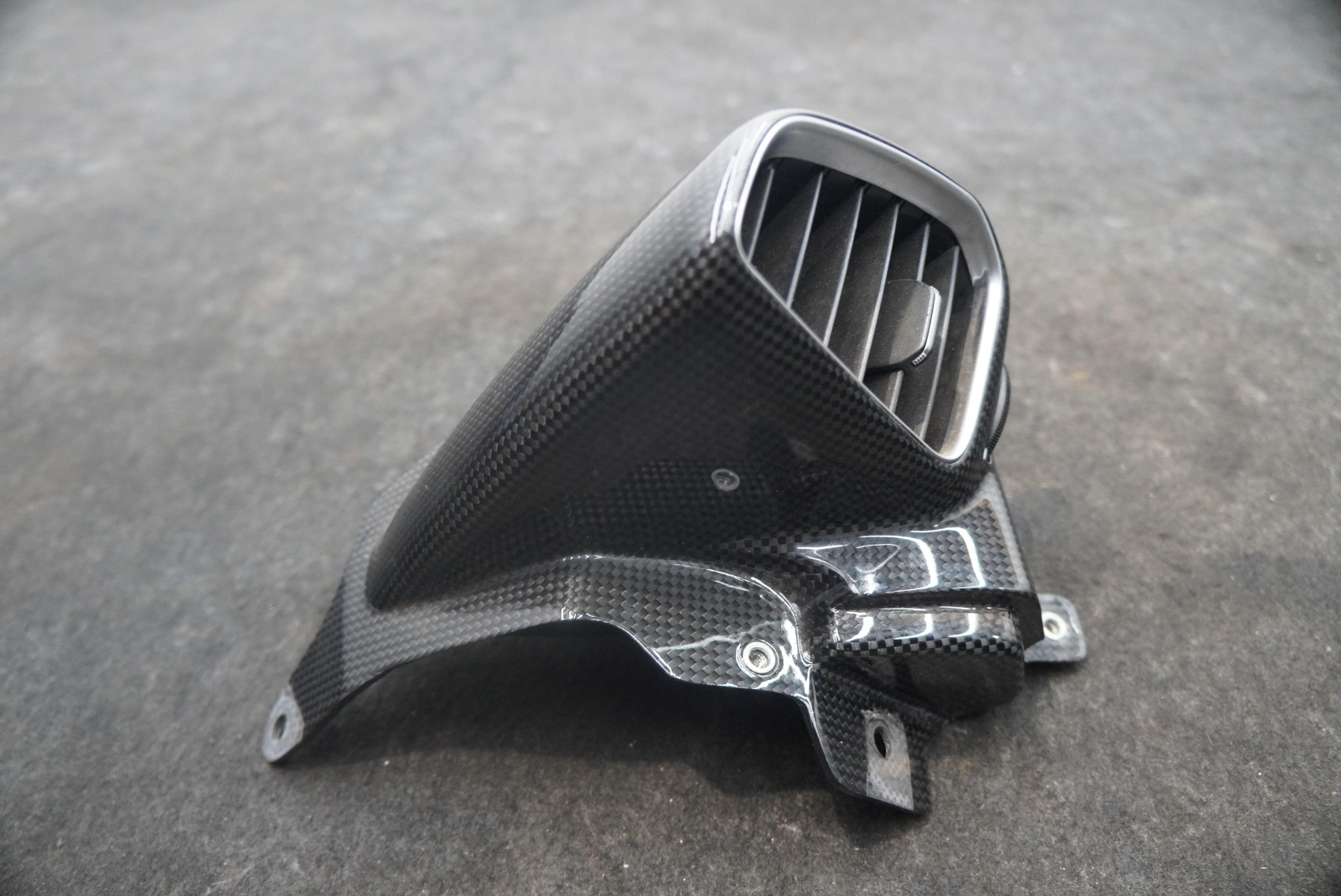 Right Dash Carbon Fiber Air Vent Trim Cover Panel Molding 82989400 Ferrari 458