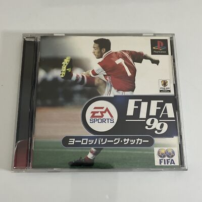 FIFA 99 PS1 Sony PlayStation NTSC-J JAPAN Soccer Football 1999