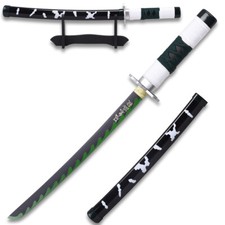 Demon Slayer Sanemi Shinazugawa Green Nichirin Sword Replica 16.5" Non-Sharp