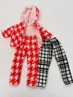 Vintage Homemade Handmade Barbie Doll Clothing Pants Jacket Clothes Set- BIN 19