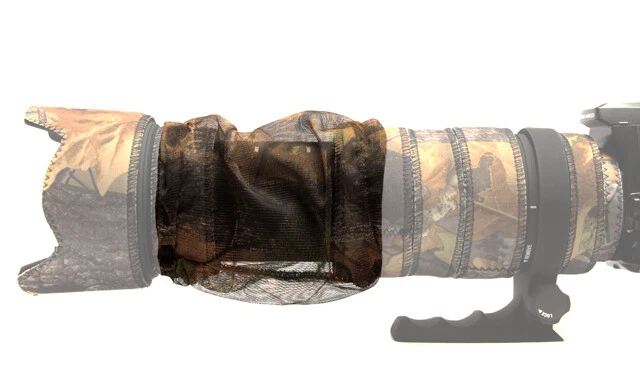 OUTDOOR PHOTOGRAPHY GEAR COVER ZOOM: RETE adatta per Canon RF 200 800