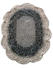 Hand Crocheted Rug/Wall Hanging