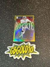 2022 Panini Chronicles - Legacy Update Drake London Gold Prizm /10 Rookie RC