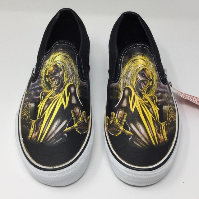 iron maiden vans shoes $15.99 shipped
