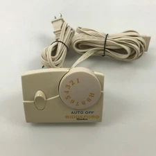 BIDDEFORD 76PA Electric Blanket remote wired Control ler wall plug dial VAC box