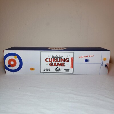 NEW Kikkerland Table Top Bowling Game Travel Size Fun Gliding Motion Family Game