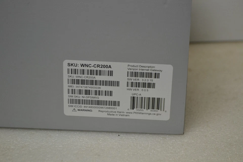 Verizon Internet Gateway Power Adapter WNC-CR200A - Image 3 of 3