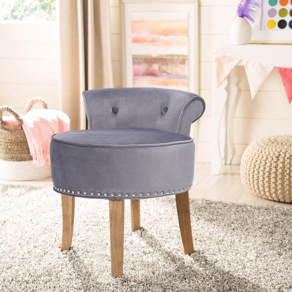 Padded dressing table chair deals
